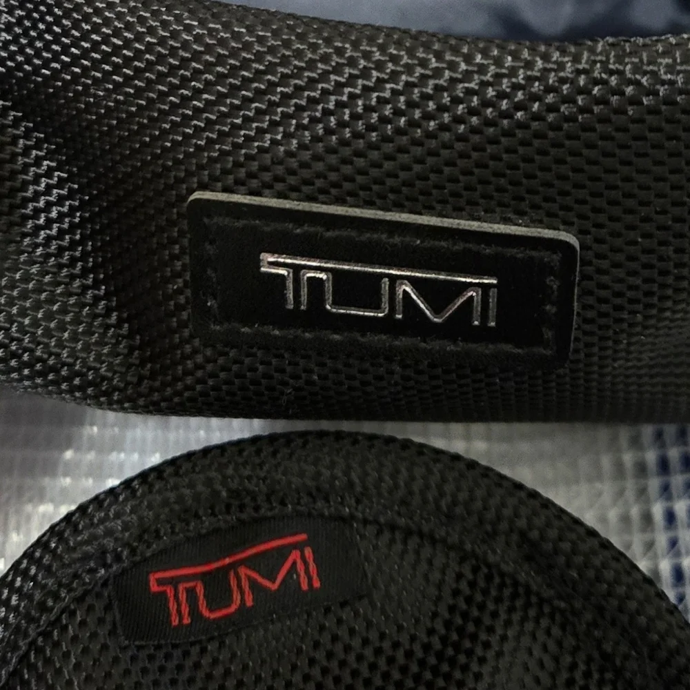 TUMI Black Toiletry Bag